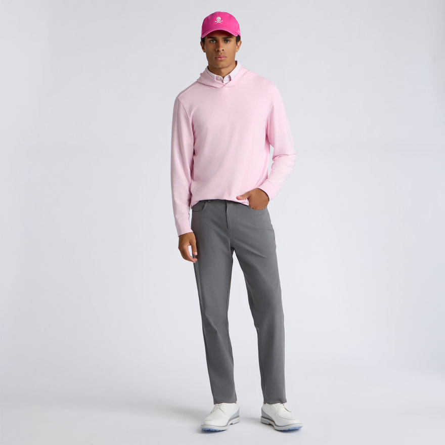 ALL PLAY TERRY HOODIE in Blush - Alternate Image 1