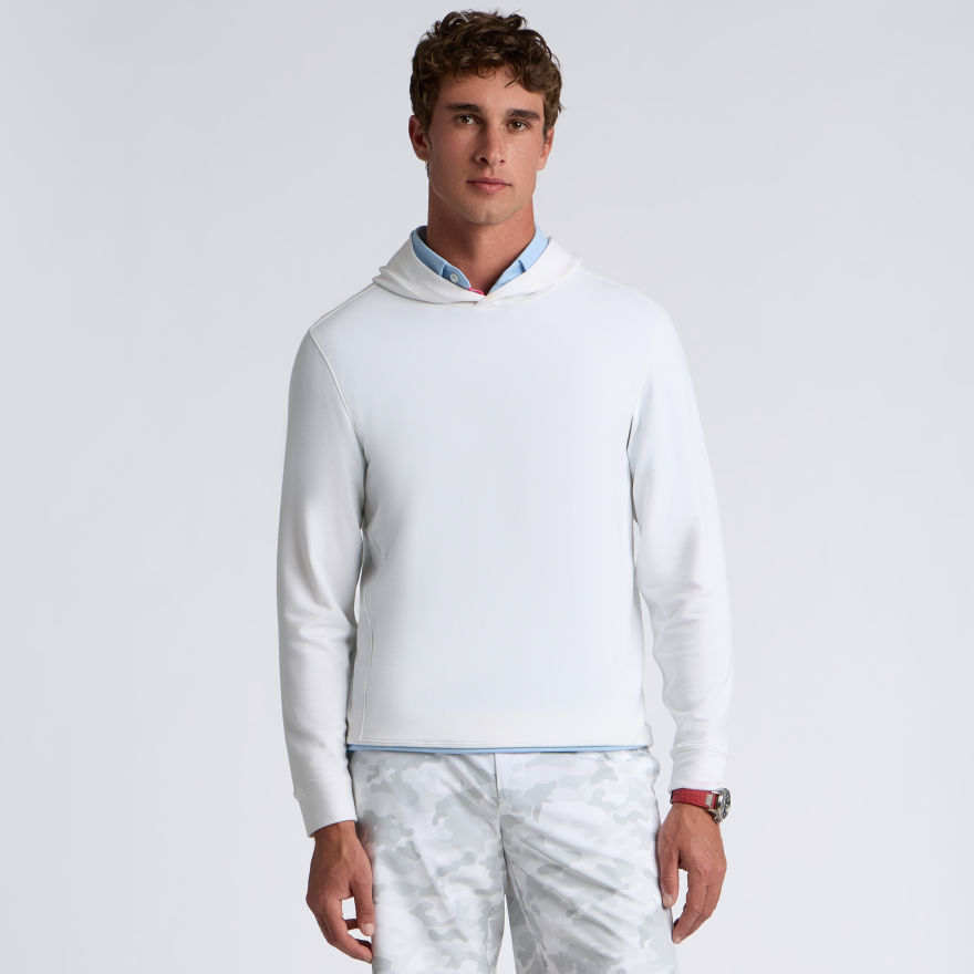 ALL PLAY TERRY HOODIE in Snow - Alternate Image 1