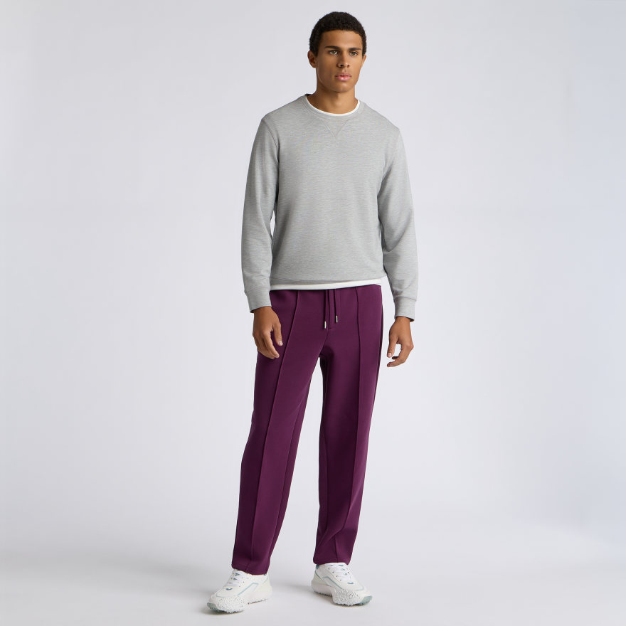 ALL PLAY TERRY CREWNECK in NIMBUS MELANGE - Alternate Image 6