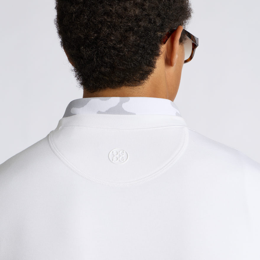 ALL PLAY TERRY CREWNECK in Snow - Alternate Image 4