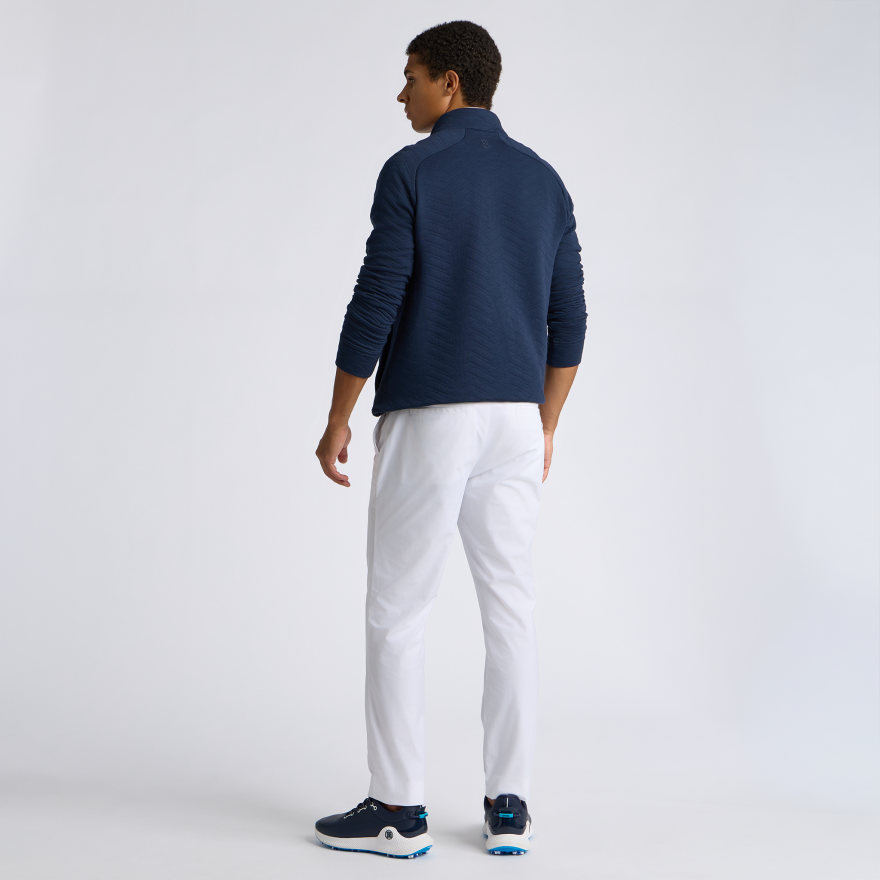 DUNES COTTON QUILTED 1/4 ZIP PULLOVER in Twilight - Alternate Image 7