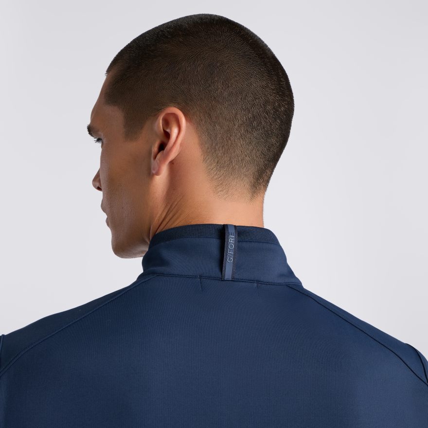 BRUSHED BACK TECH TERRY 1/4 ZIP VEST in Twilight - Alternate Image 6