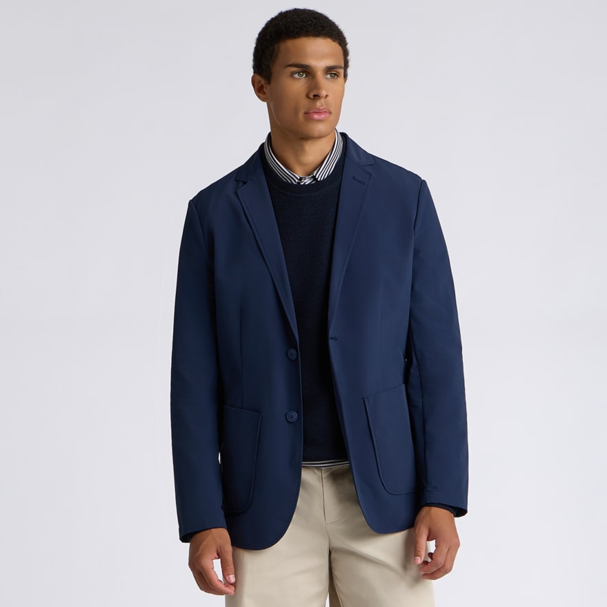 COMPACT STRETCH TRAVEL BLAZER in Twilight - Alternate Image 2
