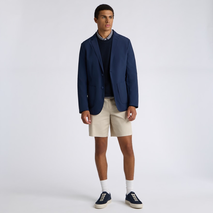 COMPACT STRETCH TRAVEL BLAZER in Twilight - Alternate Image 5