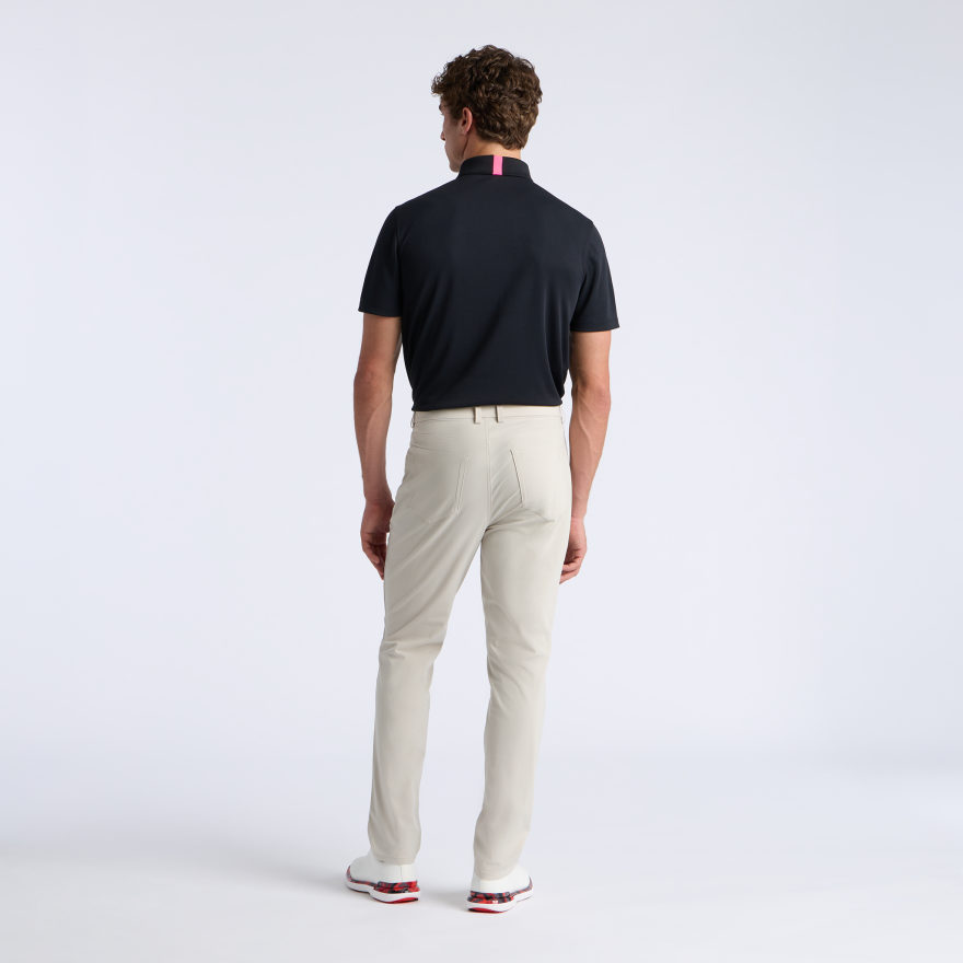 ESSENTIAL PERFORMANCE PIQU&Eacute; POLO in Onyx - Alternate Image 2