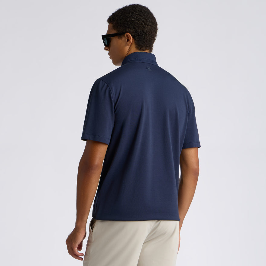 POCKET PIQU&Eacute; POLO in Twilight - Alternate Image 3