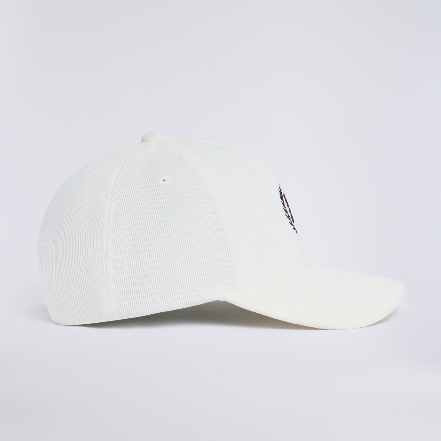 G WREATH CORDUROY LOW PROFILE HAT in CHALK WHITE - Alternate Image 4