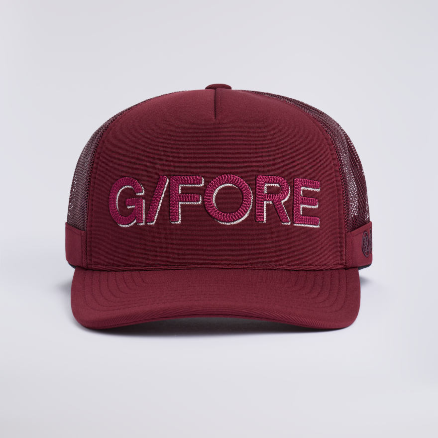 G/FORE SHADOW TRUCKER HAT in DARK PLUM - Alternate Image 3