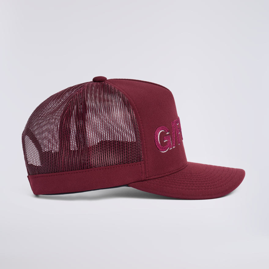 G/FORE SHADOW TRUCKER HAT in DARK PLUM - Alternate Image 4