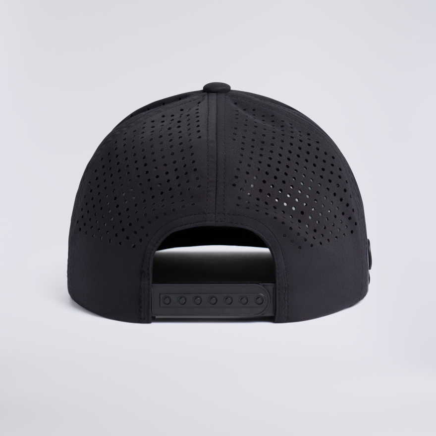 TEE PERFORATED DELTA HAT in Onyx - Alternate Image 5