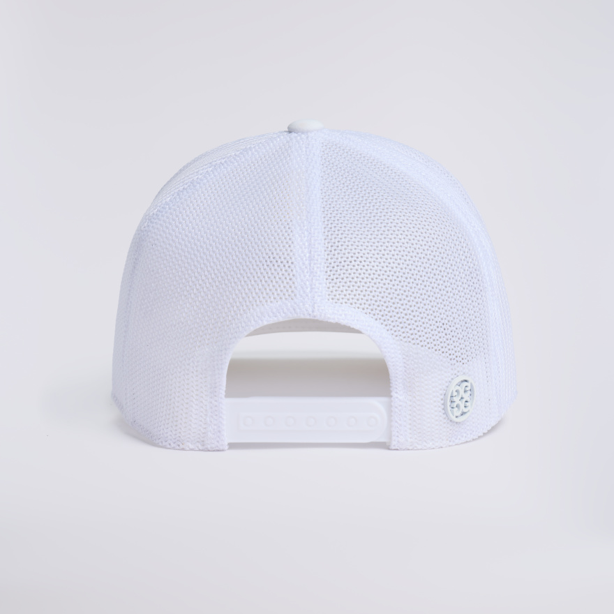 SKULL & TEES MID TRUCKER HAT in Snow - Alternate Image 5