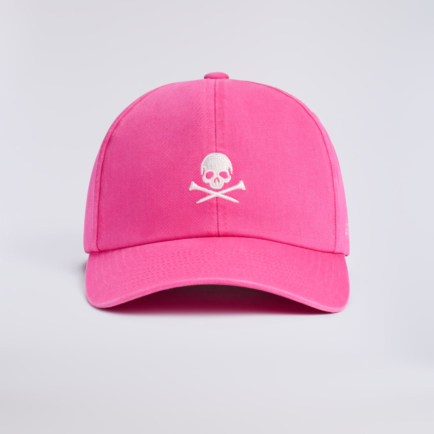 MINI SKULL & TEES LOW PROFILE HAT in KNOCKOUT PINK - Alternate Image 3