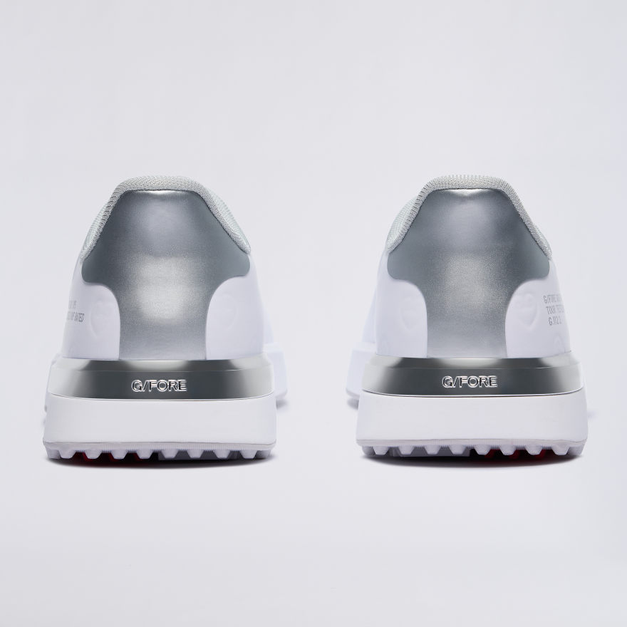 WOMEN'S G.112 EMBOSSED HEART G'S GOLF SHOE in SNOW / SILVER - Alternate Image 4