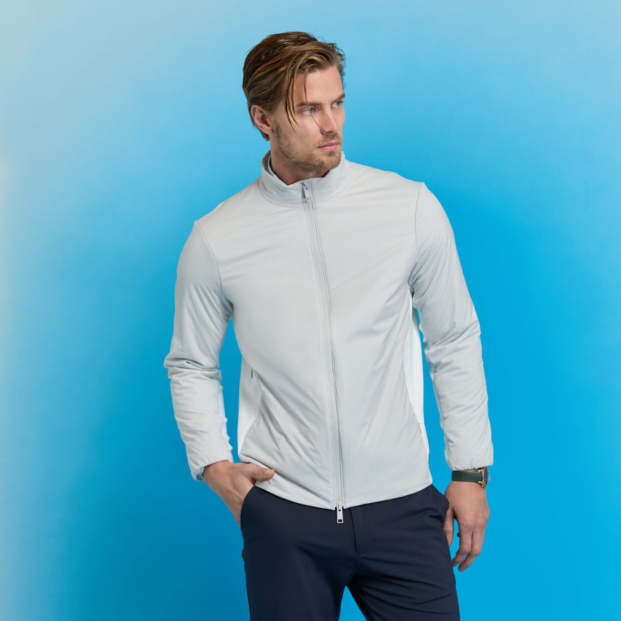THE MAVERICK HYBRID STRETCH JACKET in Nimbus - Alternate Image 1