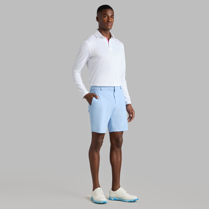 ALL PLAY LONG SLEEVE POLO in Snow - Alternate Image 2