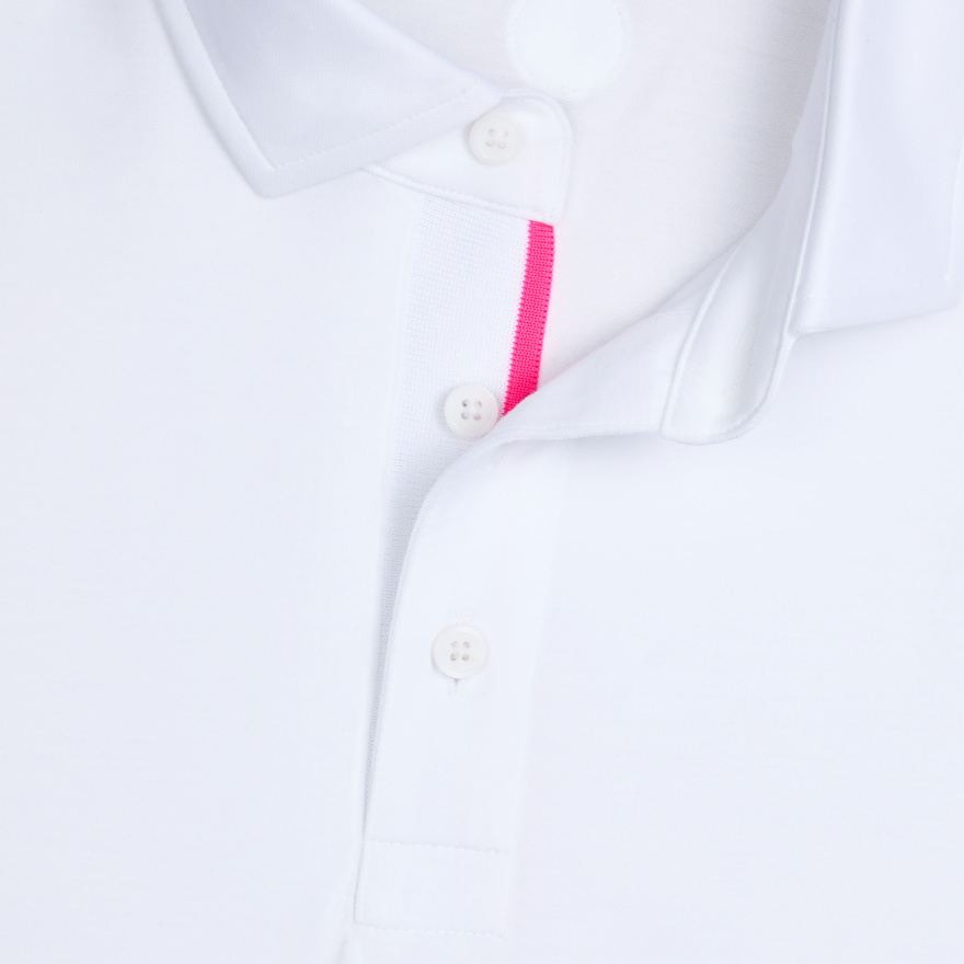 ALL PLAY LONG SLEEVE POLO in Snow - Alternate Image 4
