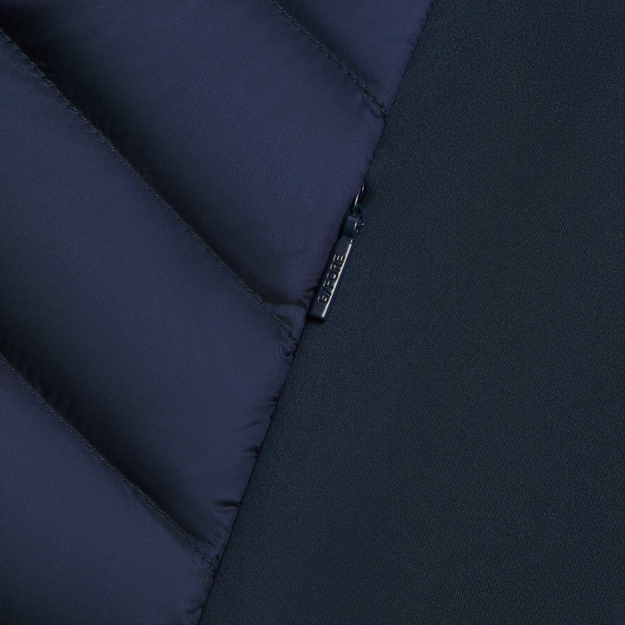 V-DOWN QUILTED STRETCH TECH INTERLOCK VEST in Twilight - Alternate Image 5