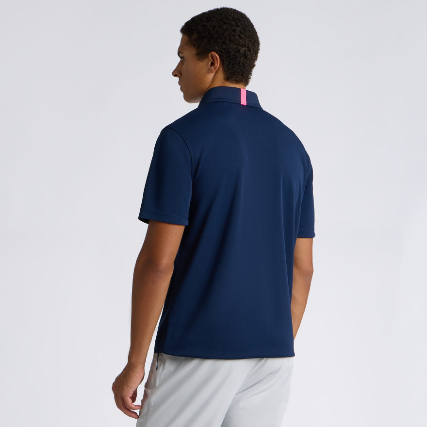 ESSENTIAL PERFORMANCE PIQU&Eacute; POLO in Twilight - Alternate Image 3