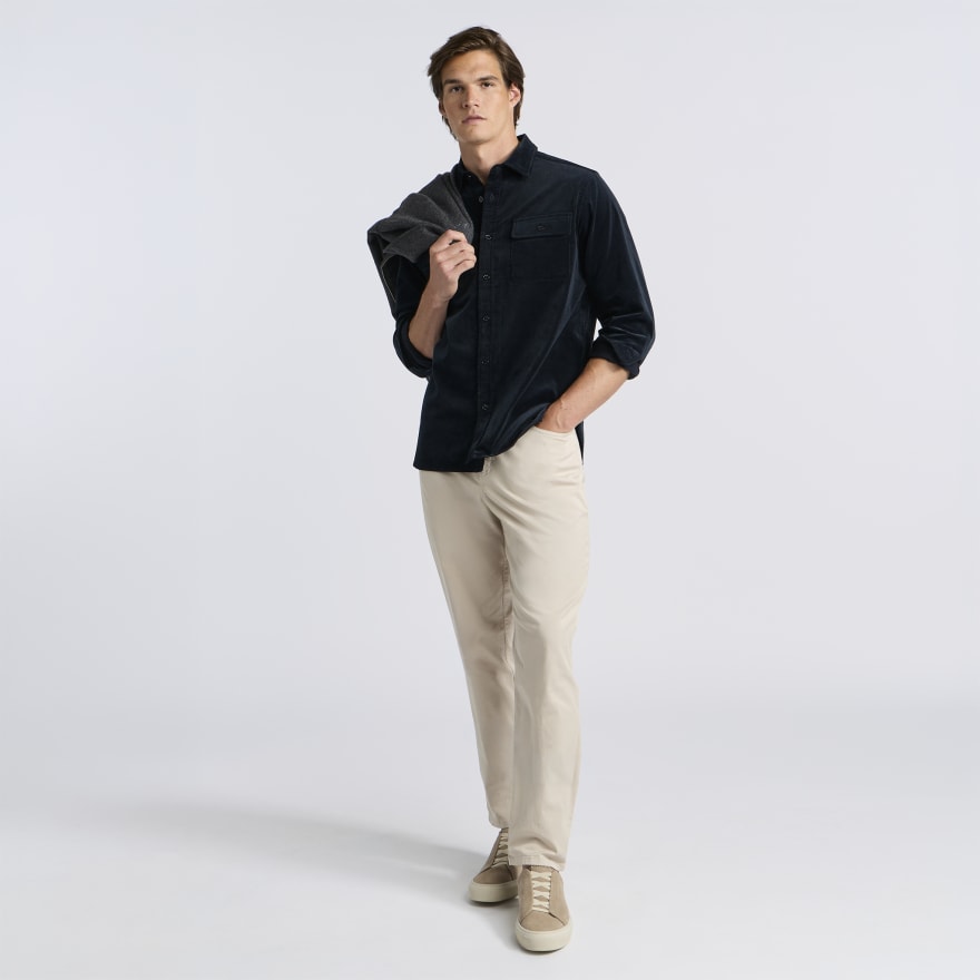 LTD RELEASE PINWALE CORD OVERSHIRT in Twilight - Alternate Image 1