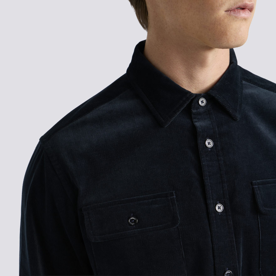 LTD RELEASE PINWALE CORD OVERSHIRT in Twilight - Alternate Image 4