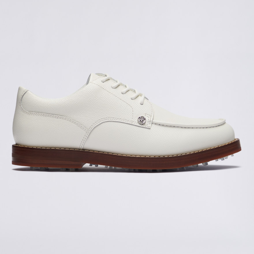 WOMEN'S LTD RELEASE GALLIVANTER DERBY LEATHER LUXE SOLE GOLF SHOE in Snow - Alternate Image 3