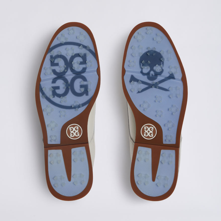 WOMEN'S LTD RELEASE GALLIVANTER DERBY LEATHER LUXE SOLE GOLF SHOE in Snow - Alternate Image 2