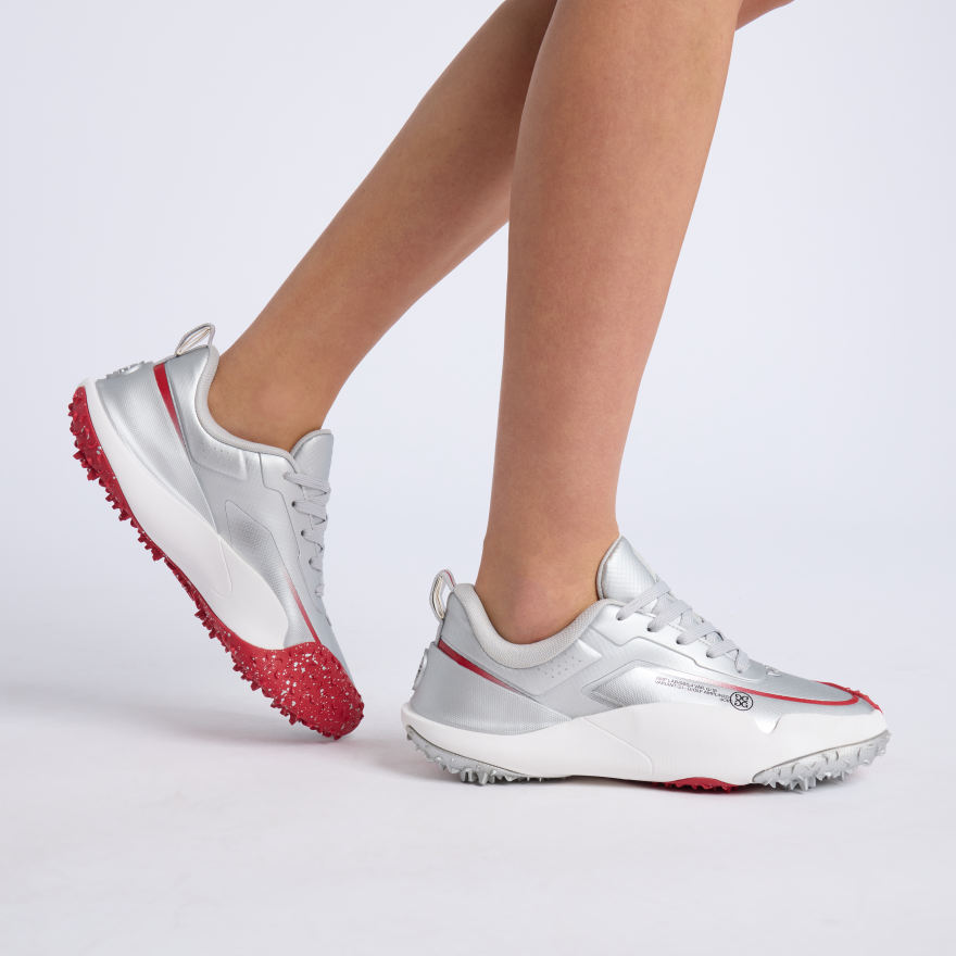 WOMEN'S G/18 METALLIC GOLF SHOE in Silver - Alternate Image 5