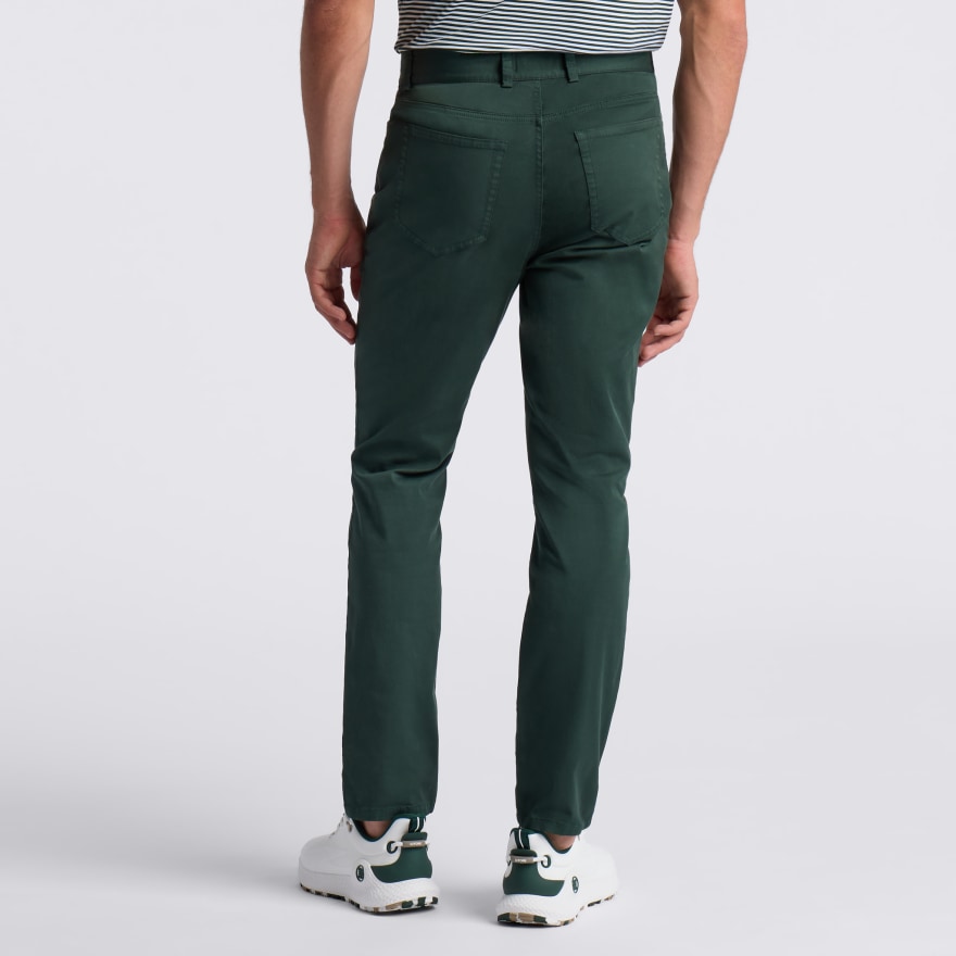 ALL PLAY COTTON STRETCH 5 POCKET STRAIGHT LEG PANT in Pine - Alternate Image 3