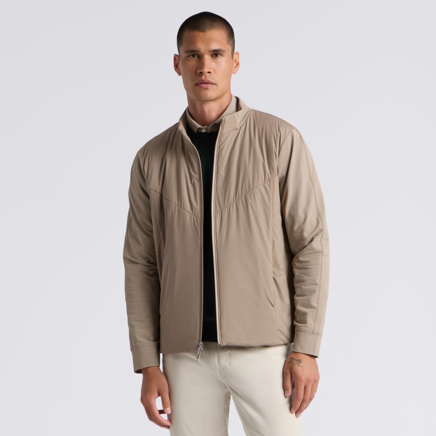 STORM FLEECE HYBRID JACKET in Mocha - Alternate Image 2