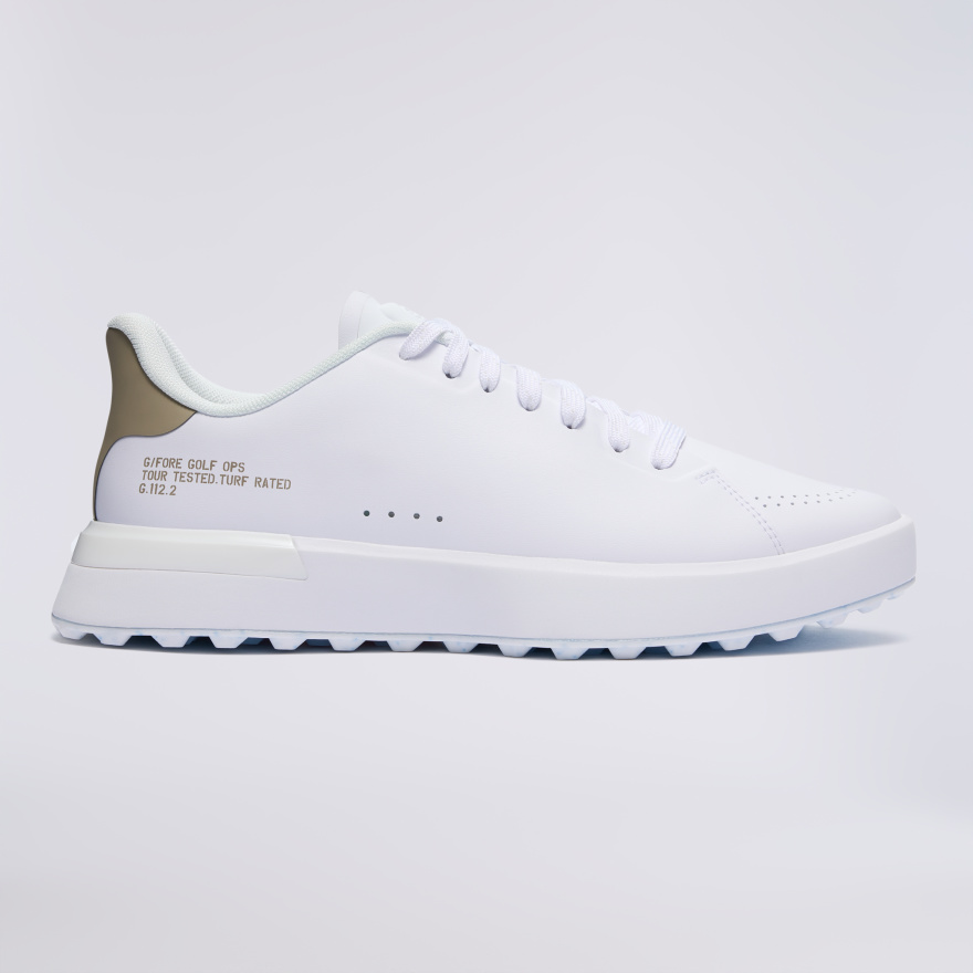 WOMEN'S G.112 GOLF SHOE in SNOW / DUNE - Alternate Image 2