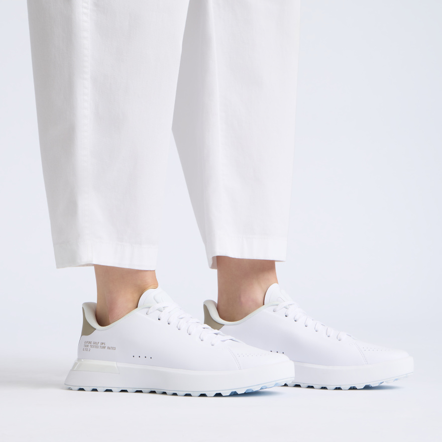 WOMEN'S G.112 GOLF SHOE in SNOW / DUNE - Alternate Image 5