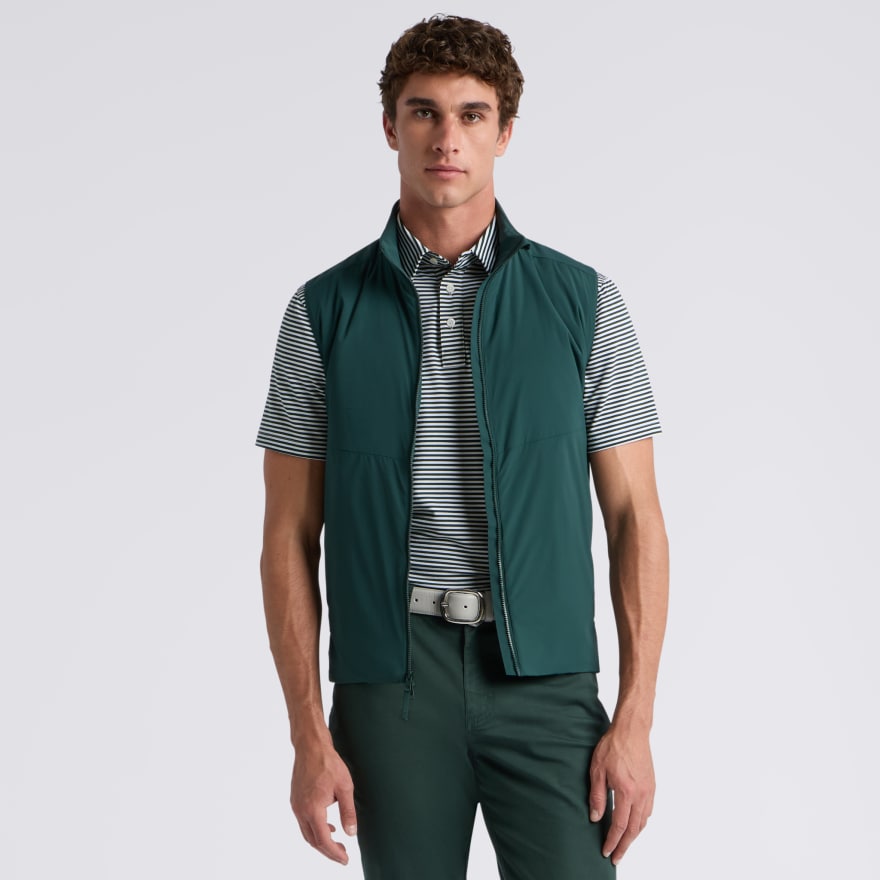 THE MAVERICK HYBRID STRETCH VEST 2.0 in Pine - Alternate Image 2