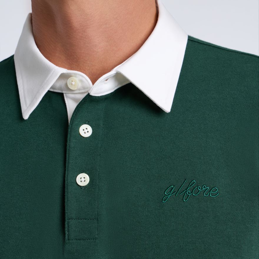 LTD RELEASE THE RUGBY SHIRT in Pine - Alternate Image 4
