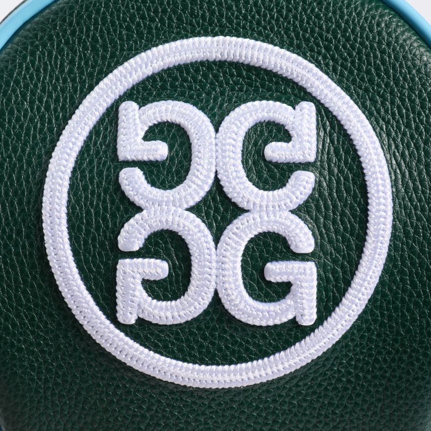 CHEVRON STRIPE LEATHER 3-WOOD HEADCOVER in Pine - Alternate Image 2