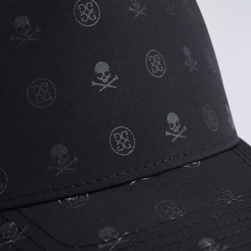 SKULL & TEES SCRAMBLE LOW PROFILE HAT in Onyx - Alternate Image 1