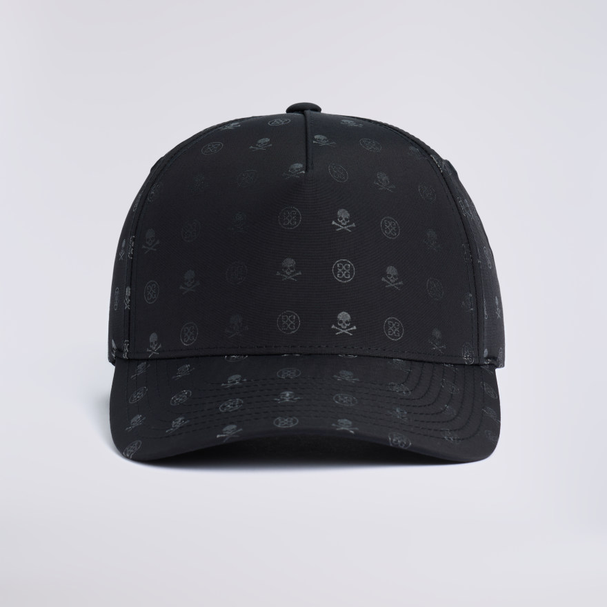 SKULL & TEES SCRAMBLE LOW PROFILE HAT in Onyx - Alternate Image 3