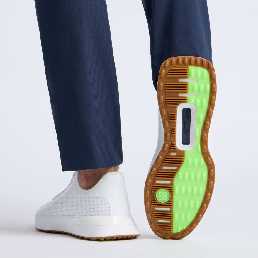 MEN'S G.112 PERFORATED GOLF SHOE in Snow - Alternate Image 5