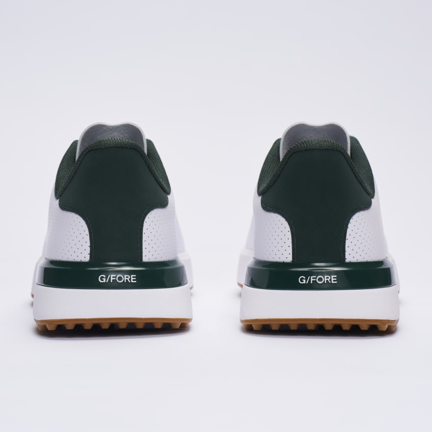 WOMEN'S G.112 PERFORATED GOLF SHOE in Snow/Pine - Alternate Image 4
