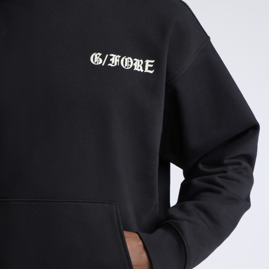 PRAY FOR BIRDIES HOODIE in Onyx - Alternate Image 5