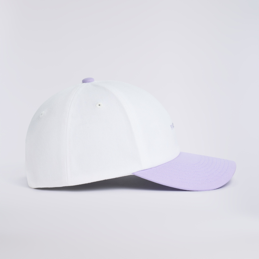 FORE PLAY COLOUR BLOCK RELAXED FIT HAT in SNOW / ORCHID - Alternate Image 4