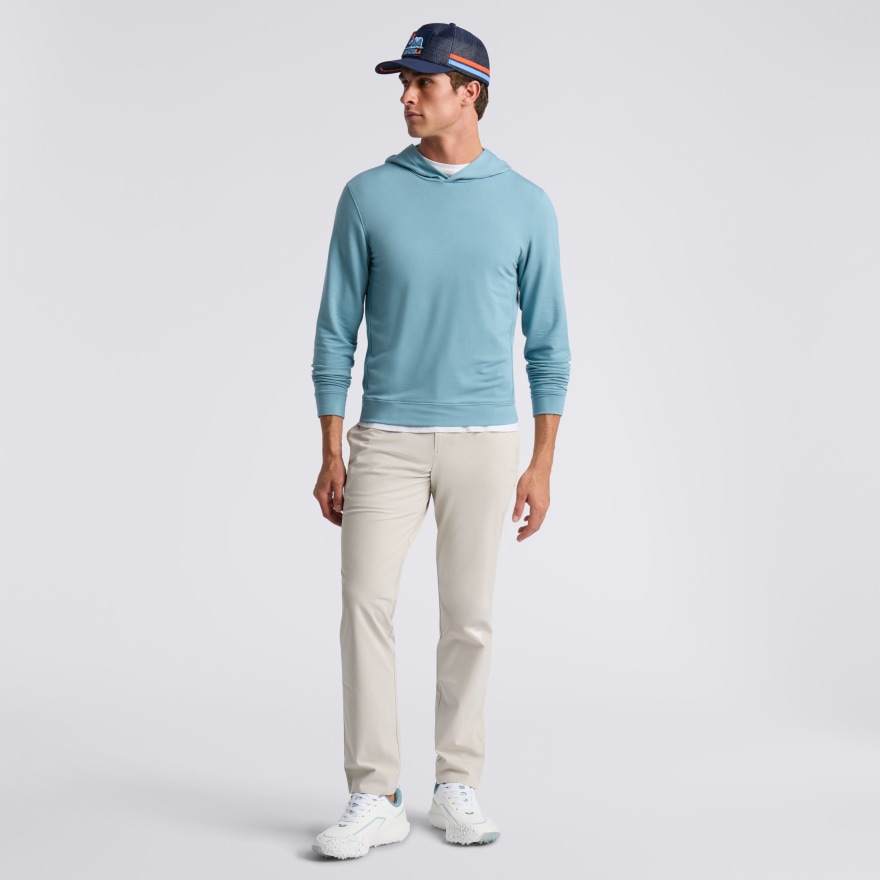 ALL PLAY TERRY HOODIE in SEAFOAM - Alternate Image 1