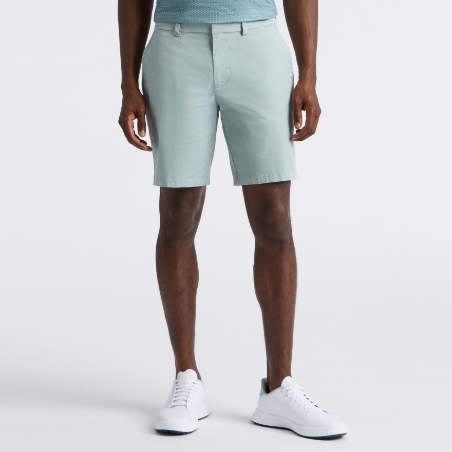 ALL PLAY COTTON STRETCH SHORT in LIGHT SAGE - Alternate Image 2
