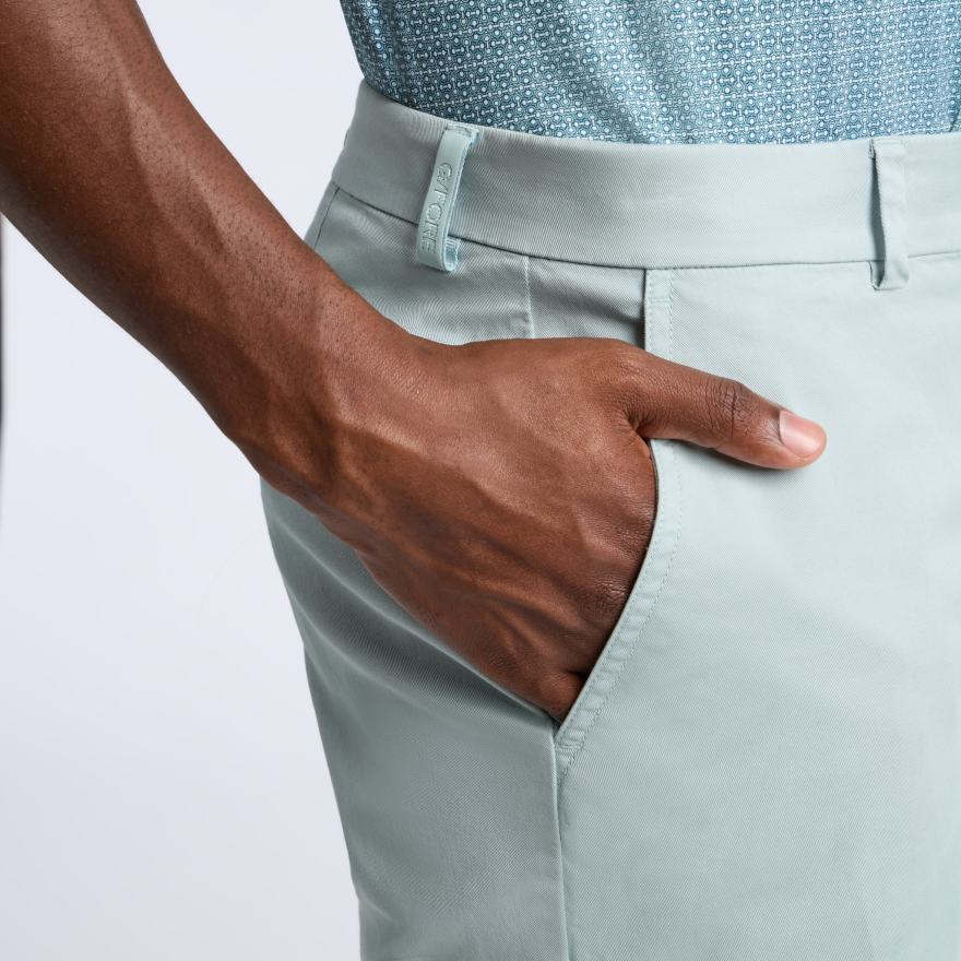 ALL PLAY COTTON STRETCH SHORT in LIGHT SAGE - Alternate Image 4