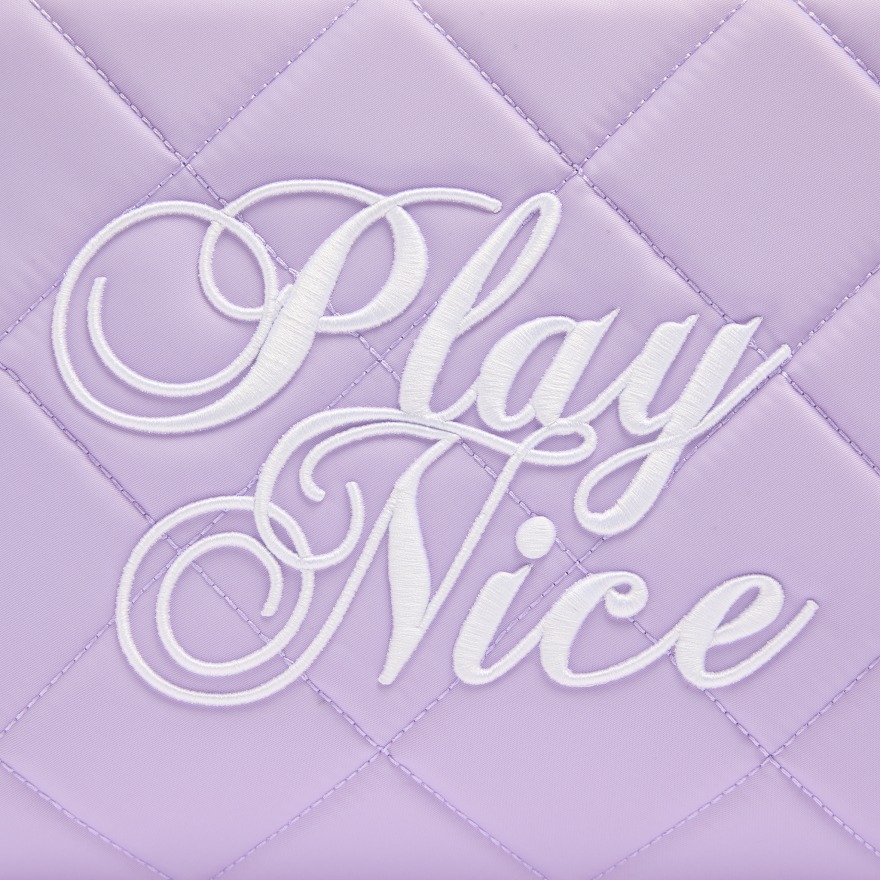PLAY NICE NYLON CART BAG in Orchid - Alternate Image 3