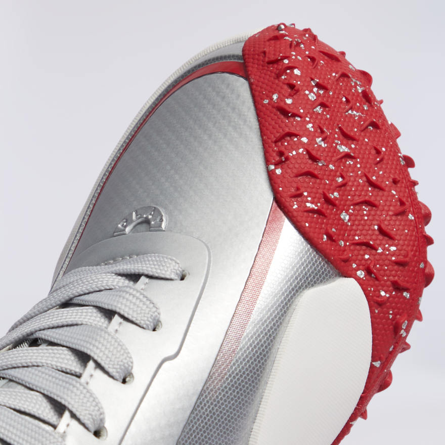 WOMEN'S G/18 METALLIC GOLF SHOE in Silver - Alternate Image 1