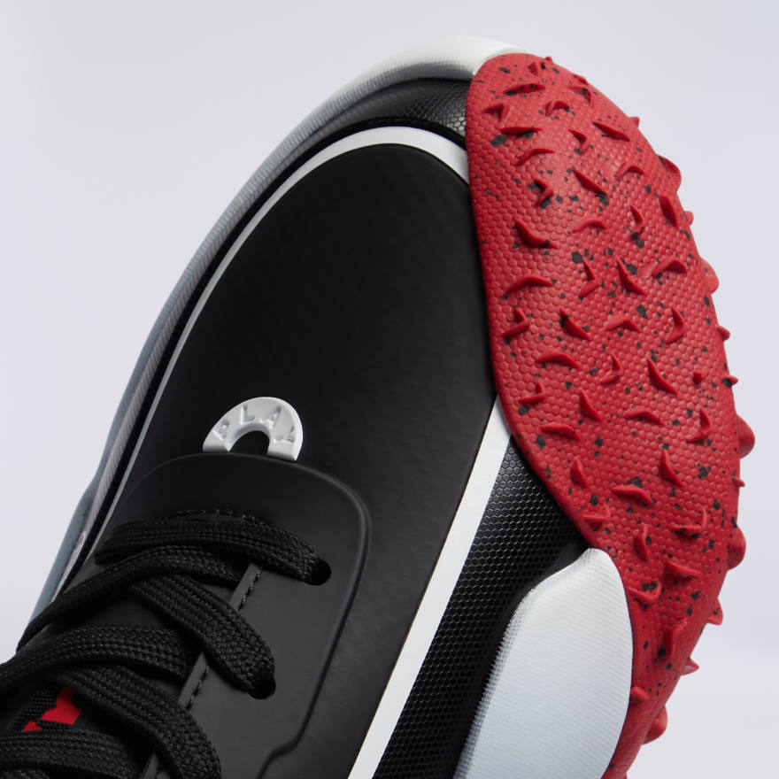 MEN'S G/18 MIDNIGHT GOLF SHOE in ONYX / CLASSIC RED - Alternate Image 1