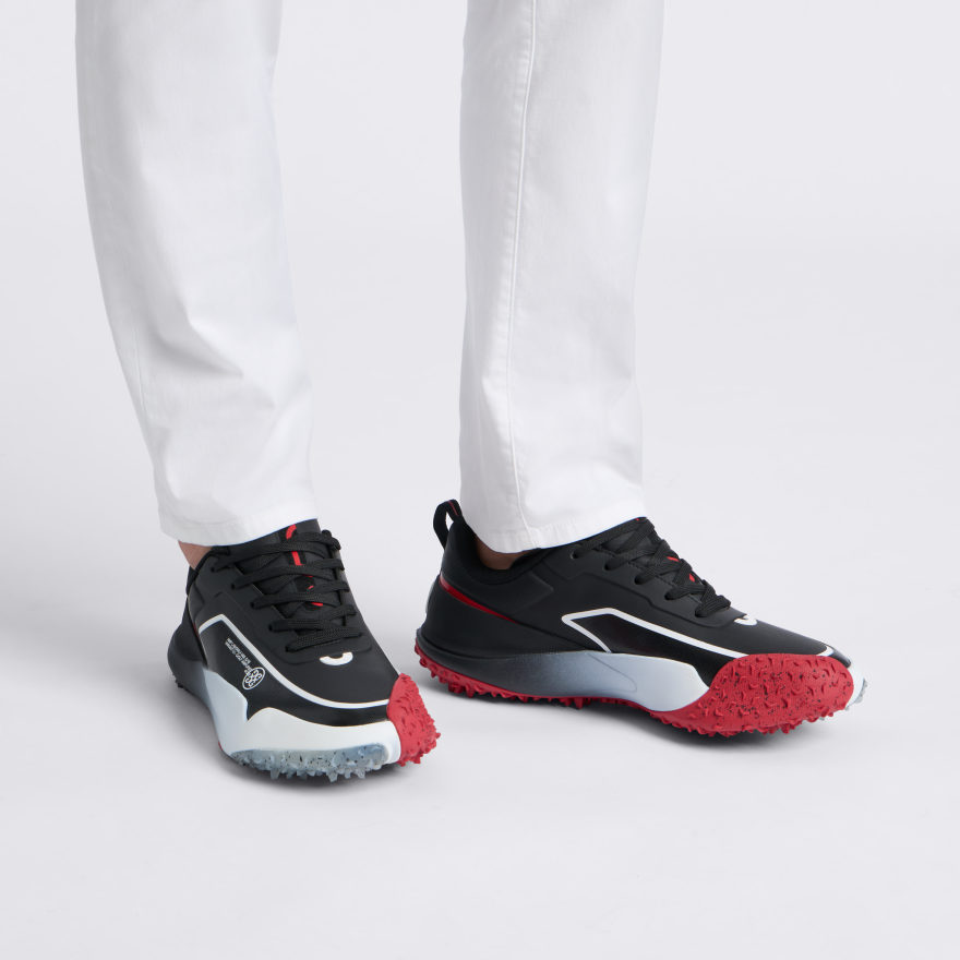 MEN'S G/18 MIDNIGHT GOLF SHOE in ONYX / CLASSIC RED - Alternate Image 5
