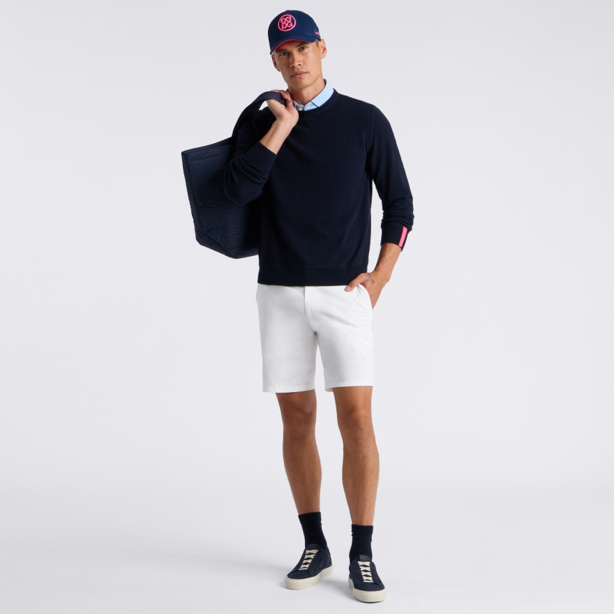 CASHMERE CREWNECK SWEATER in Twilight - Alternate Image 1