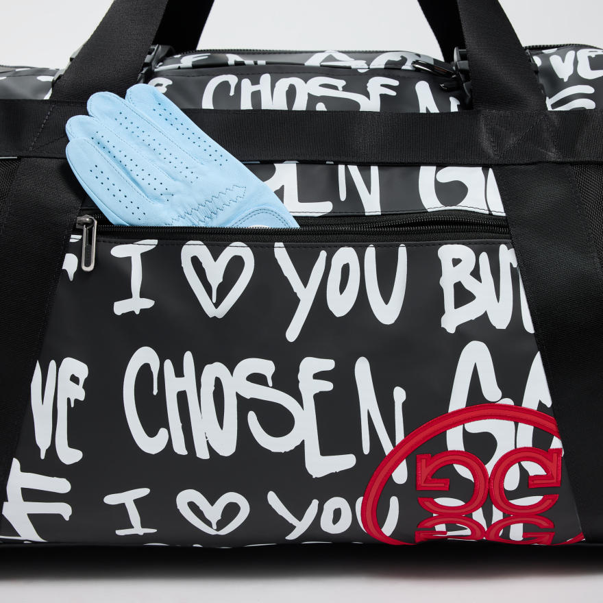 I LOVE YOU BUT... TRAVEL CASE in ONYX / CLASSIC RED - Alternate Image 3