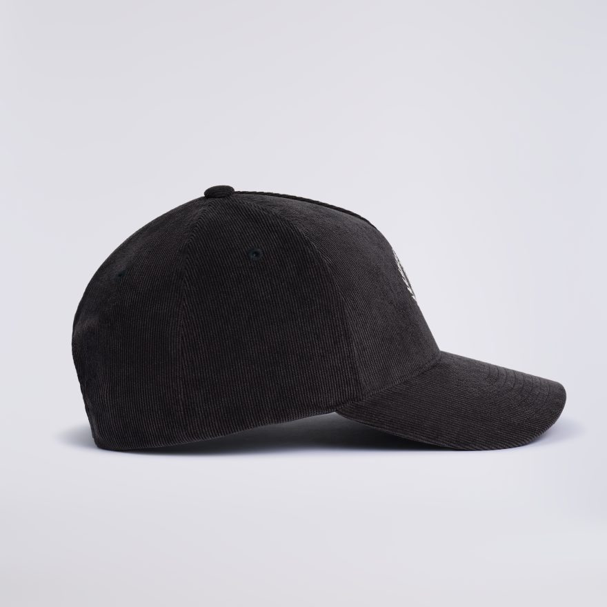 G WREATH CORDUROY LOW PROFILE HAT in Onyx - Alternate Image 4